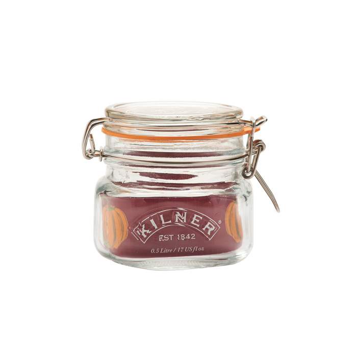 Tarros de cristal cuadrados con tapa dorada 55 ml (4) - Kilner