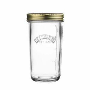 Tarro de conserva de vidrio KILNER "Boca ancha" con tapa de rosca - 0,5 l - Imagen 1