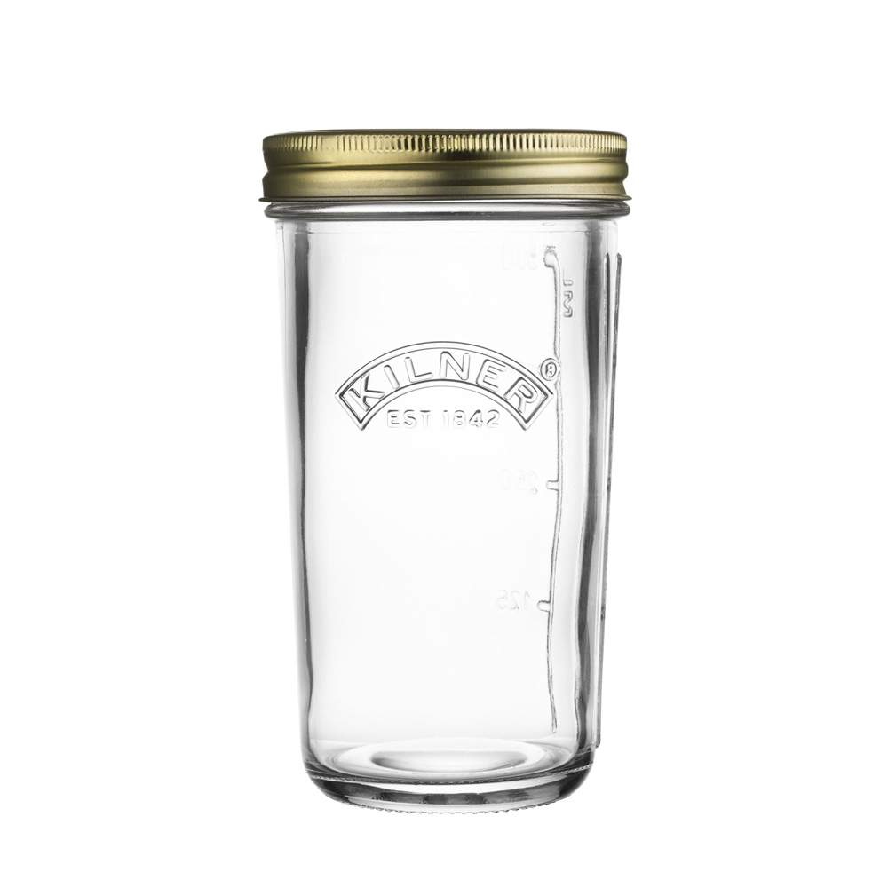 Frágil Anécdota Giotto Dibondon Tarro de conserva de vidrio KILNER "Boca ancha" con tapa de rosca - 0,5 l Frágil Anécdota Giotto Dibondon Tarro de conserva de vidrio KILNER "Boca ancha" con tapa de rosca - 0,5 l