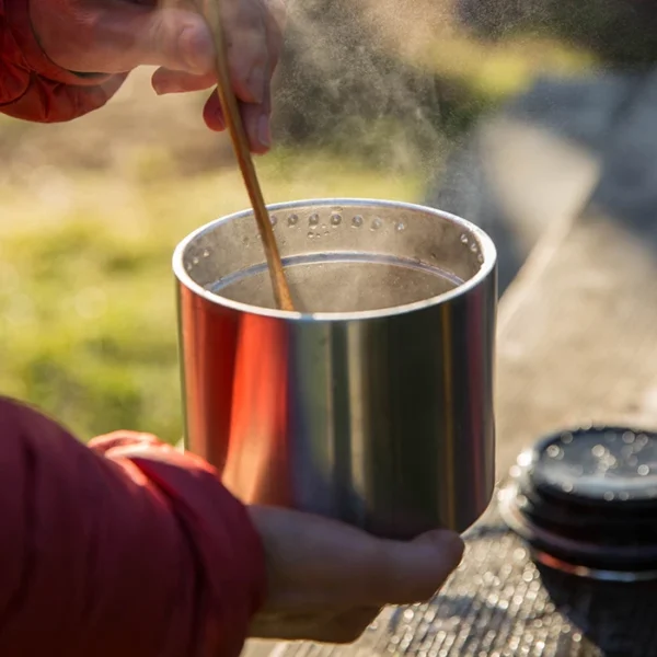 Fiambrera térmica KLEAN KANTEEN TKCanister 946 ml 32 oz de acero inoxidable - insulated - sopa camping