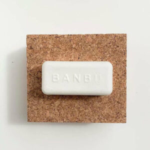 Desodorante sólido en barra "So Pure!" de BANBU. Ecológico y vegano - Jabonera de corcho