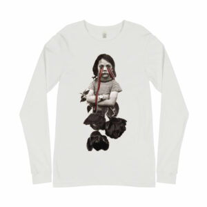 Samarreta llarga unisex de mànega curta TINA Y TONA Tu niña interior. 100% cotó orgànic GOTS. Serigrafiada.