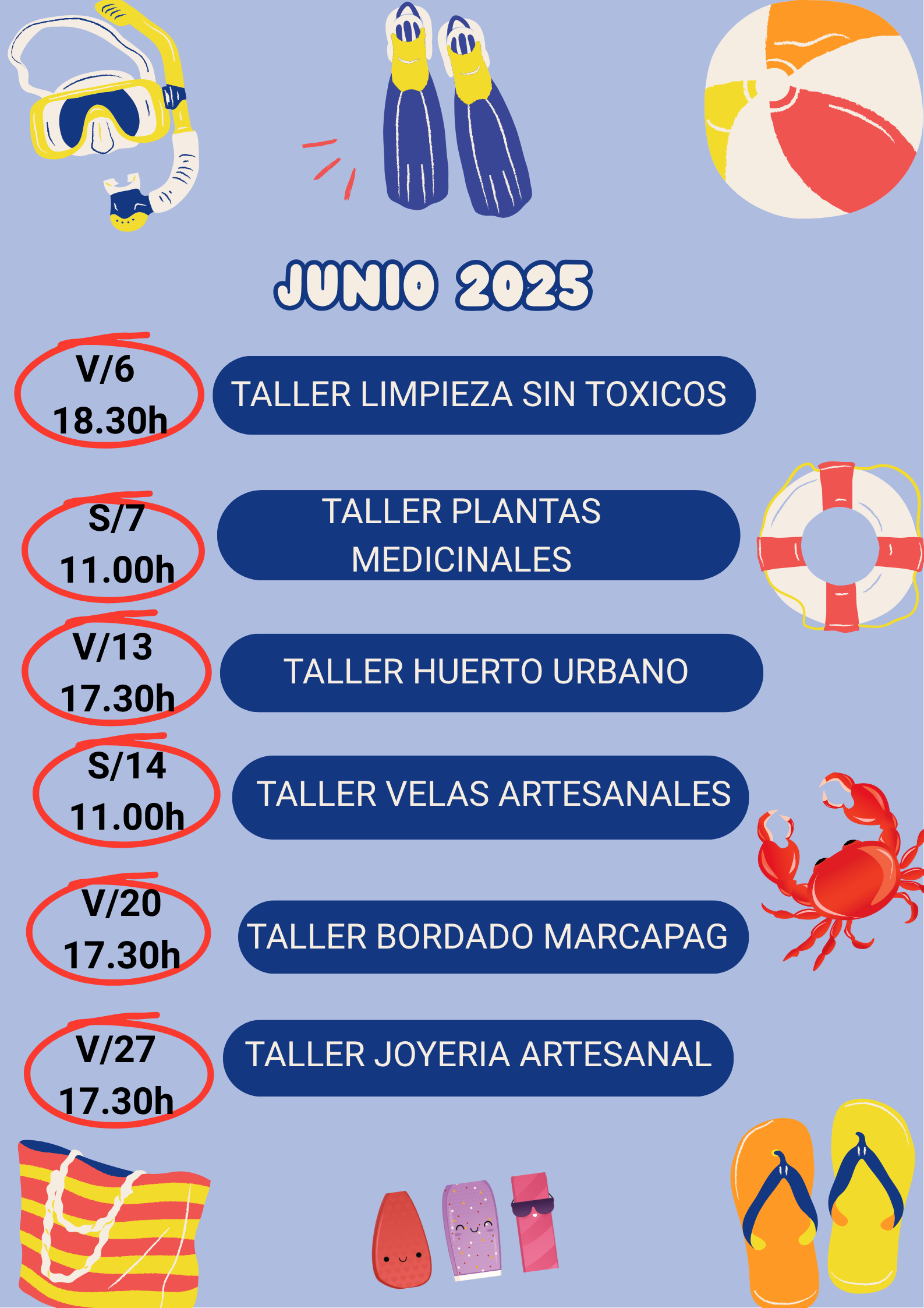 actividades junio Terreta Neta