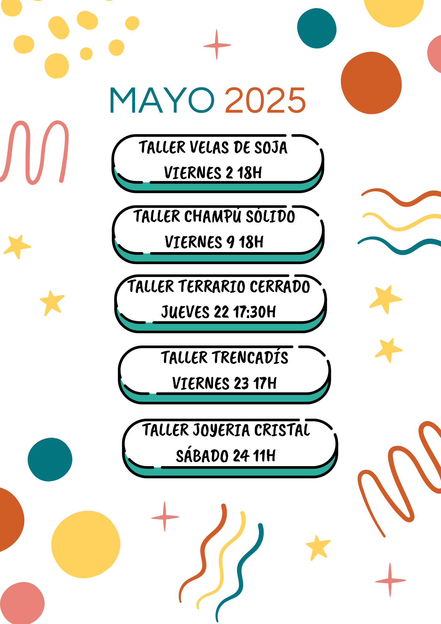 ACTIVIDADES MAYO