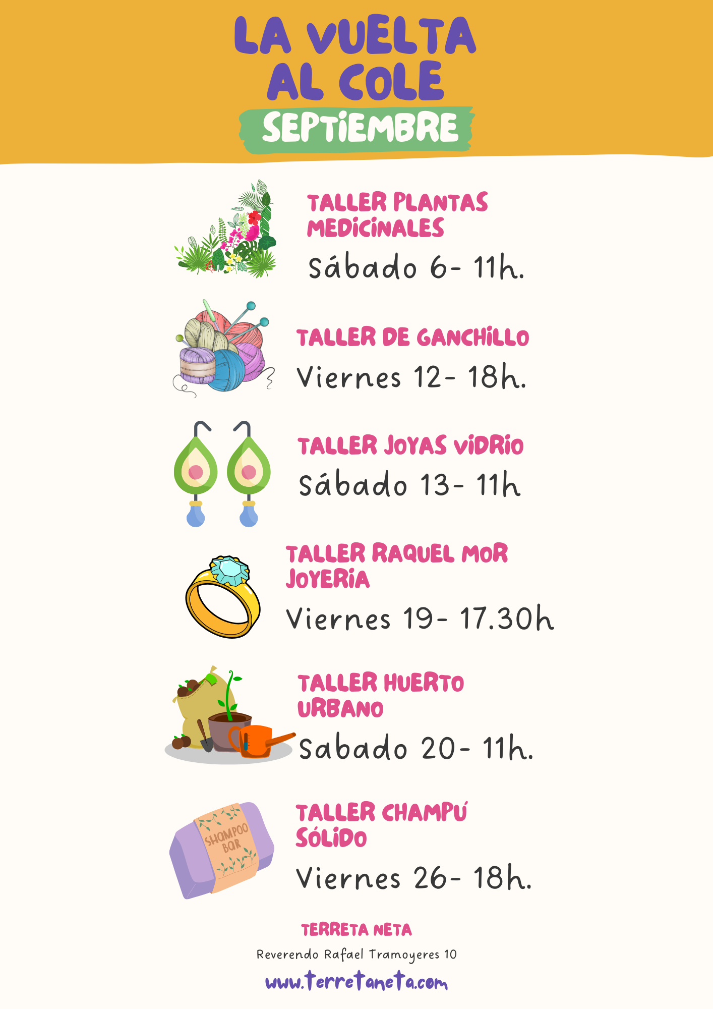 talleres de septiembre